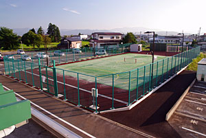 Hi-Mecha's sports ground
