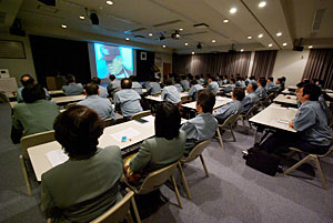 a training session