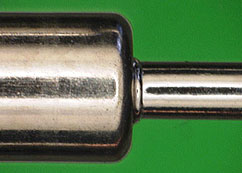 Electrode Ni - Ni Alloy bumped weld